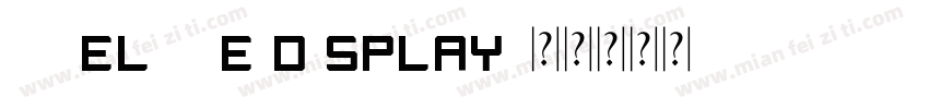 intelone display字体转换